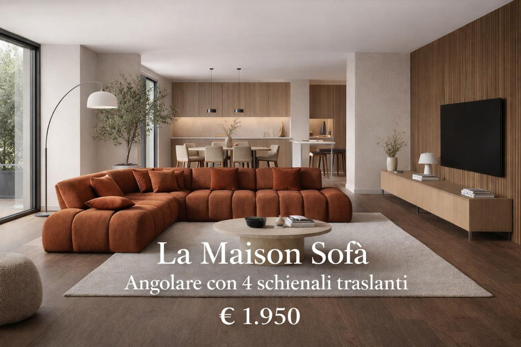 OFFERTA Modello LUGANO 4 schienali traslanti PROMOZIONE TERMINATA