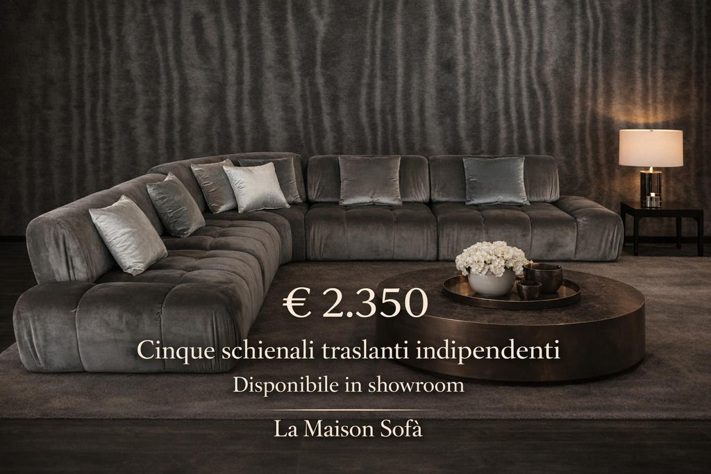 OFFERTA Modello LUGANO 5 schienali traslanti