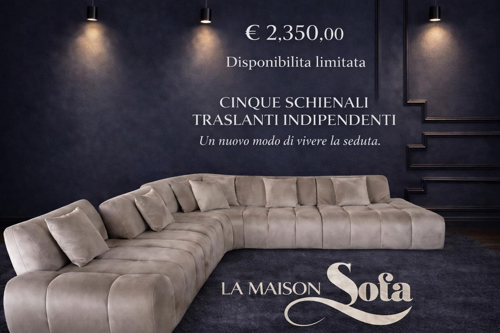 OFFERTA Modello LUGANO 5 schienali traslanti