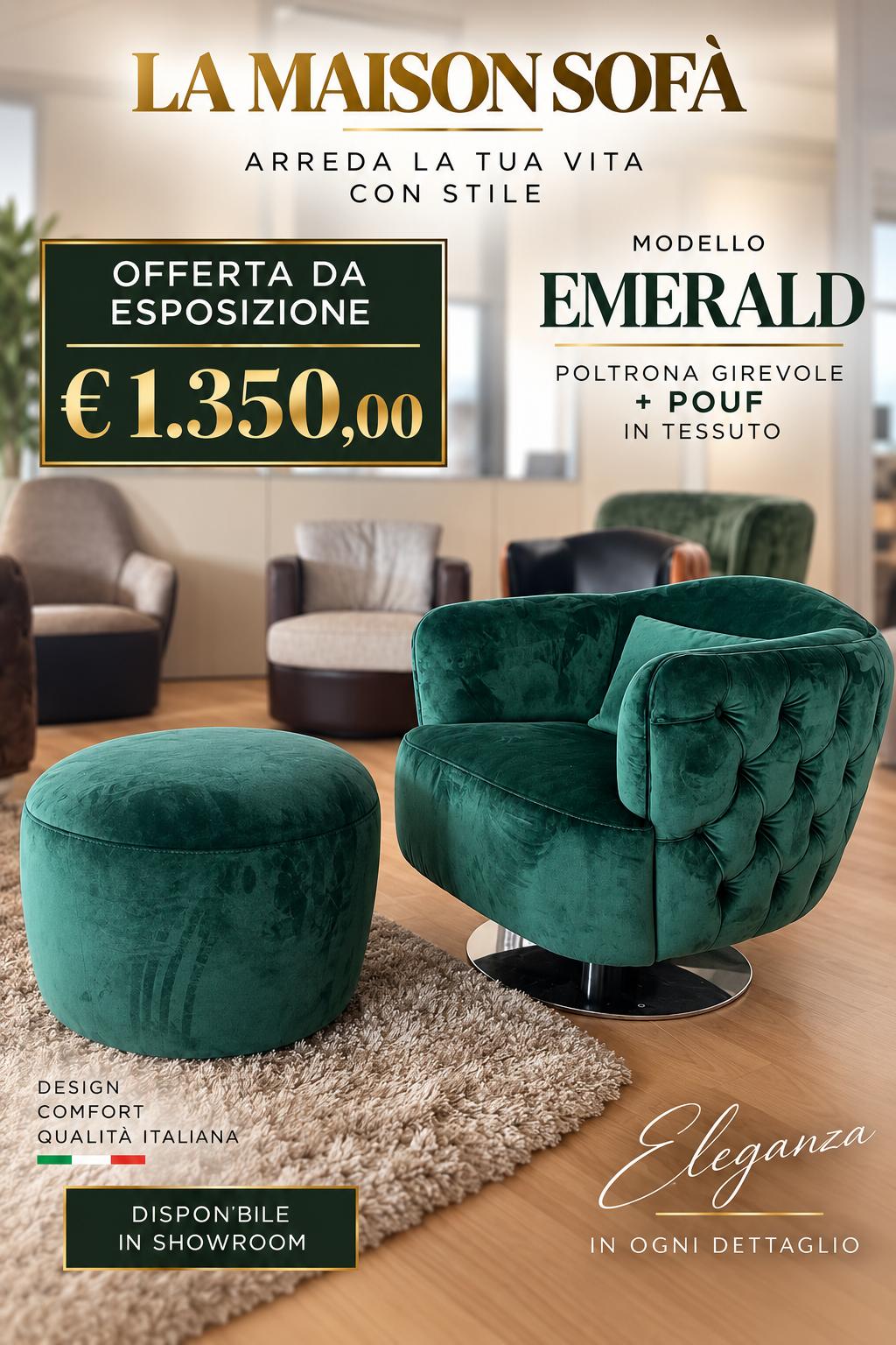OFFERTA POLTRONE – DA ESPOSIZIONE